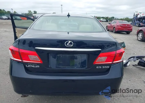 2010 Lexus Es 350 z USA, uszkodzony, nr VIN JTHBK1EG6A2346380